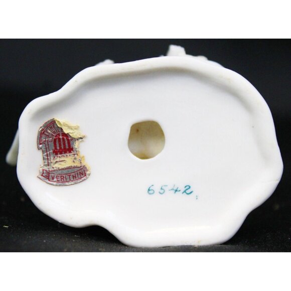 Lenwile Bone China Oriole Small Figurine Blue Jay Flowers Spring Nature Glossy - Picture 8 of 8